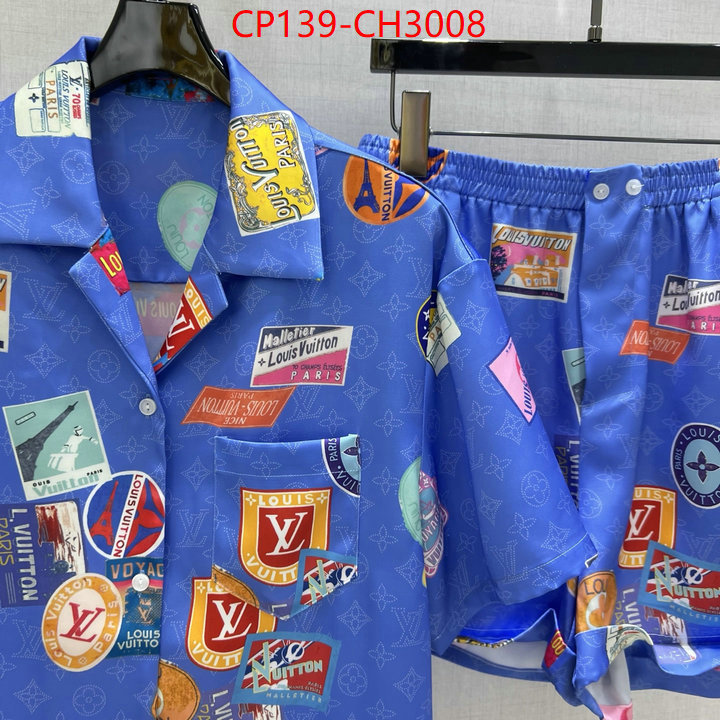 Clothing-LV wholesale designer shop ID: CH3008 $: 139USD