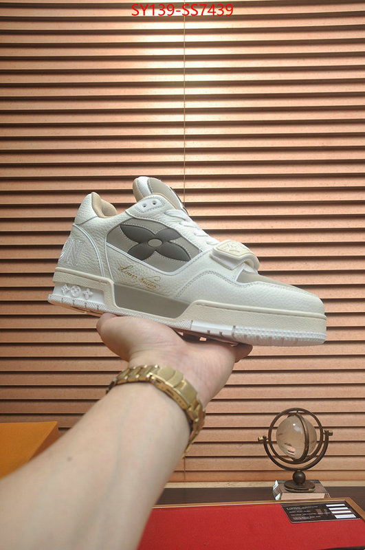 Men Shoes-LV fake high quality ID: SS7439 $: 139USD