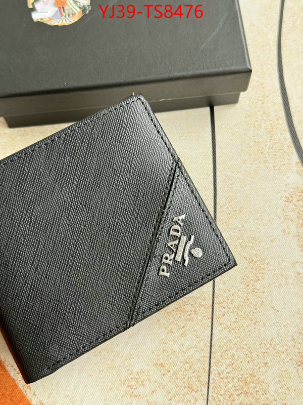 Prada Bags(4A)-Wallet found replica ID: TS8476 $: 39USD,
