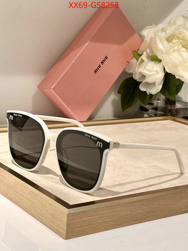 Glasses-Miu Miu fashion replica ID: GS8258 $: 69USD