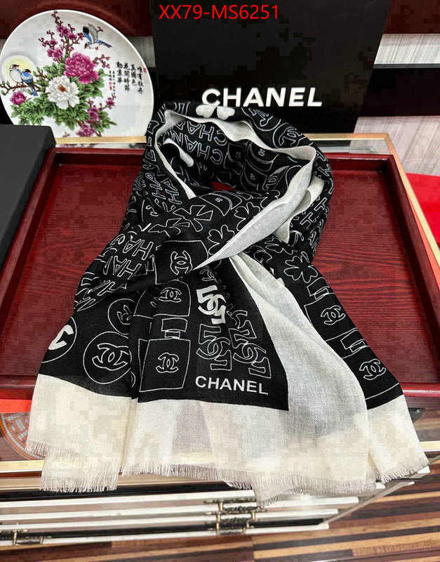 Scarf-Chanel the best designer ID: MS6251 $: 79USD