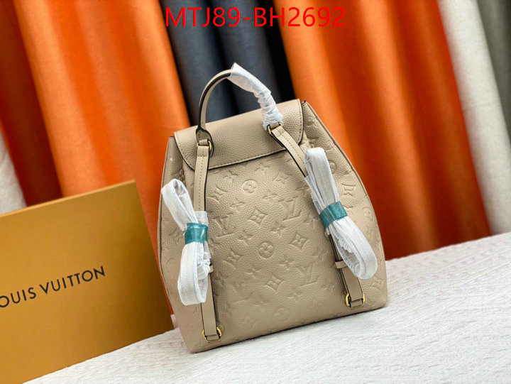 LV Bags(4A)-Backpack- the best affordable ID: BH2692 $: 89USD,