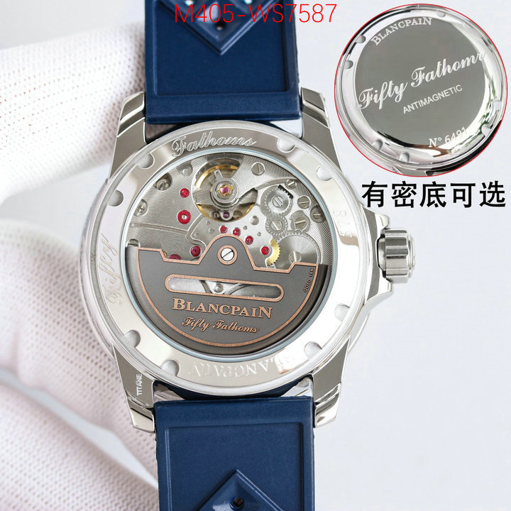 Watch(TOP)-Blancpain 2024 replica wholesale cheap sales online ID: WS7587 $: 405USD
