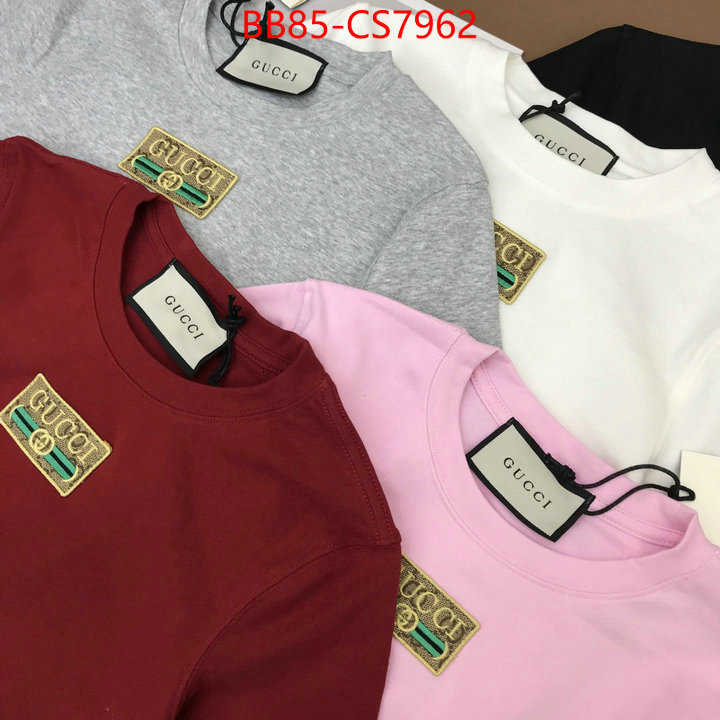 Clothing-Gucci the best quality replica ID: CS7962 $: 85USD