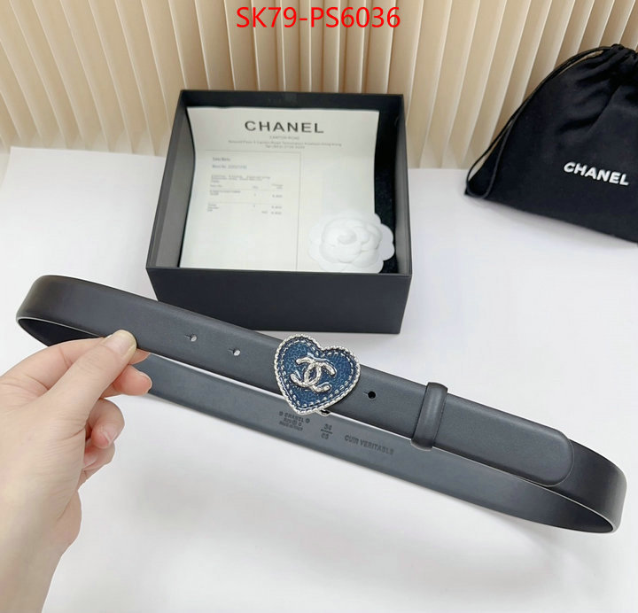 Belts-Chanel aaaaa+ replica designer ID: PS6036 $: 79USD