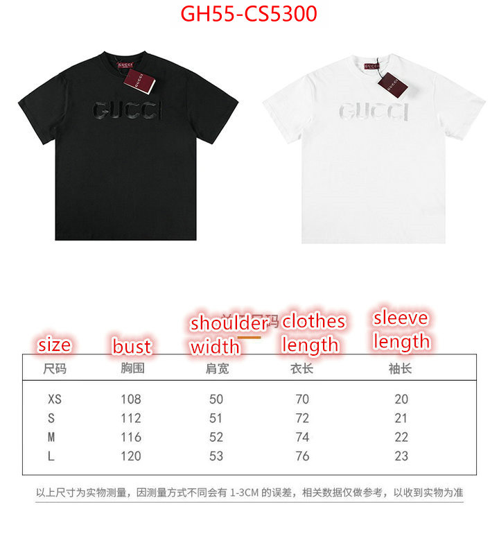 Clothing-Gucci every designer ID: CS5300 $: 55USD
