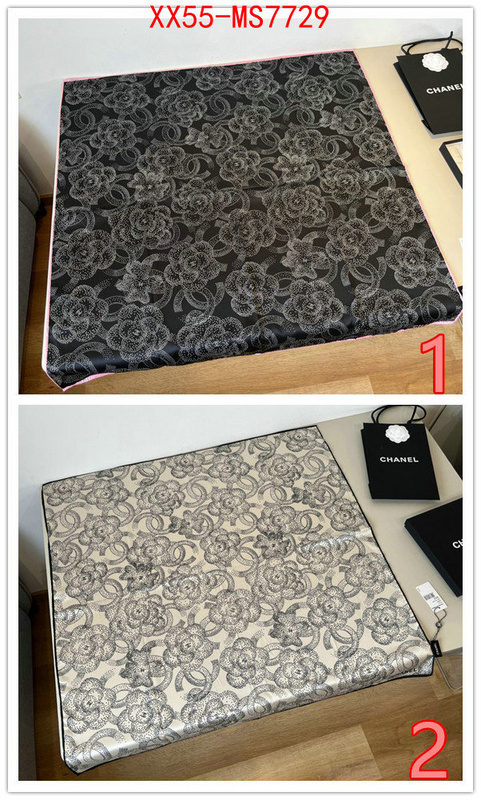 Scarf-Chanel top quality website ID: MS7729 $: 55USD