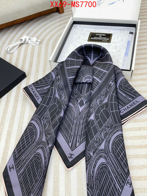 Scarf-Chanel top quality designer replica ID: MS7700 $: 69USD