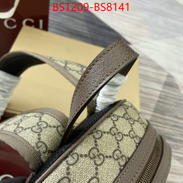 Gucci Bags(TOP)-Backpack- good ID: BS8141 $: 209USD,