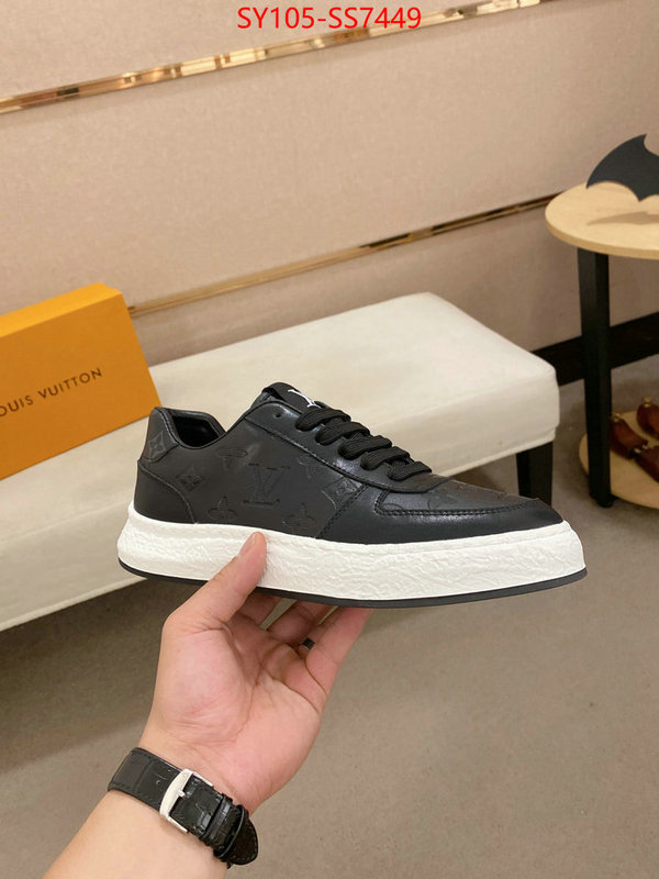 Men Shoes-LV fashion replica ID: SS7449 $: 105USD