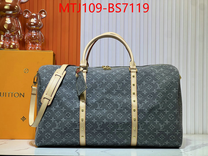 LV Bags(4A)-Keepall BandouliRe 45-50- first top ID: BS7119 $: 109USD,