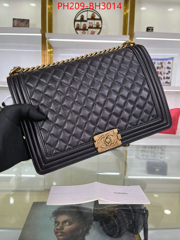 Chanel Bags(TOP)-Le Boy buy first copy replica ID: BH3014 $: 209USD,