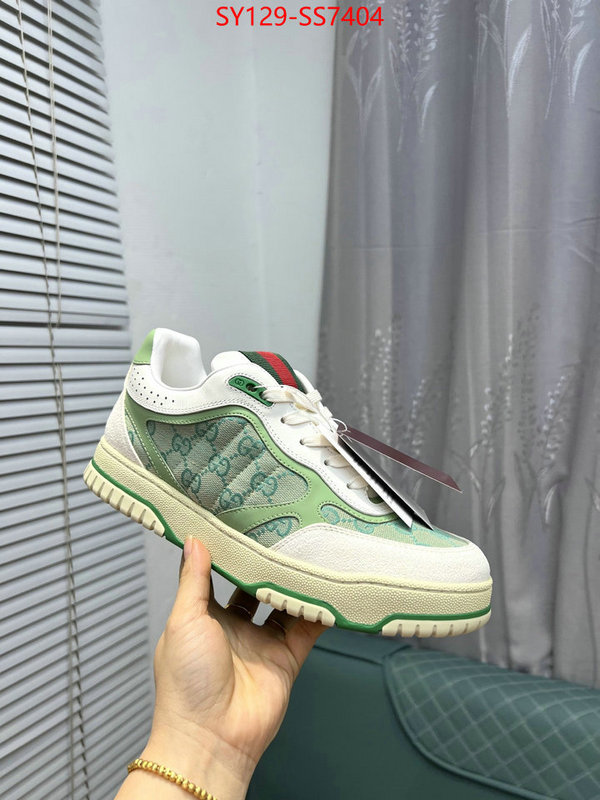 Men Shoes-Gucci what's the best to buy replica ID: SS7404 $: 129USD
