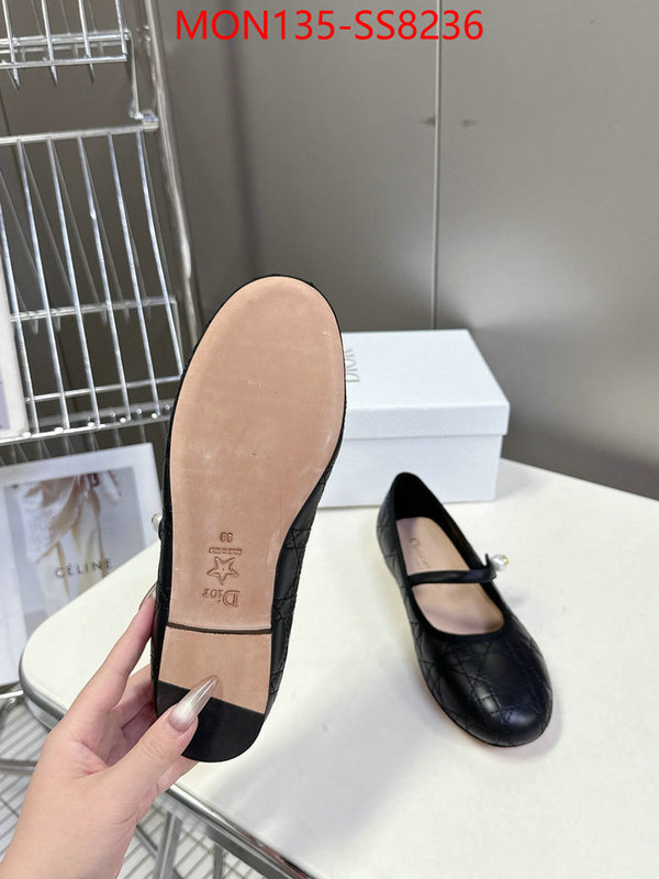 Women Shoes-Dior designer high replica ID: SS8236 $: 135USD