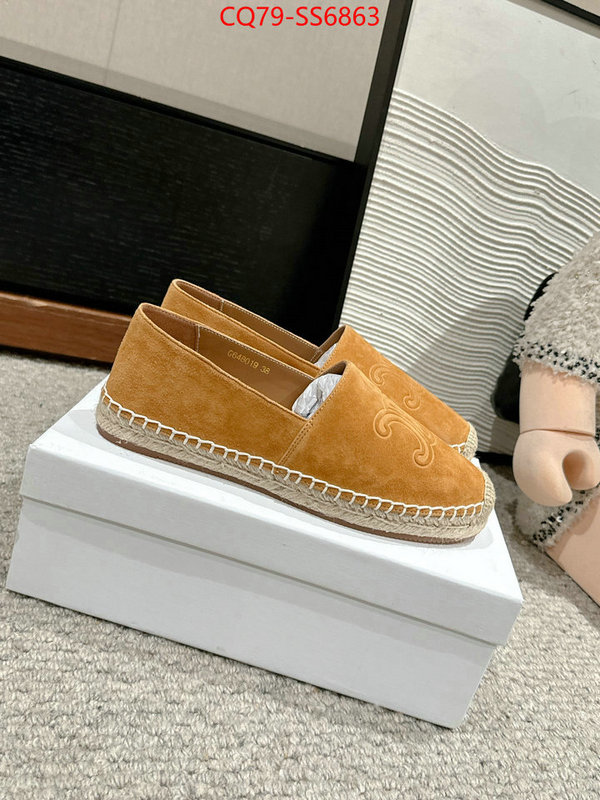 Women Shoes-CELINE luxury cheap replica ID: SS6863 $: 79USD