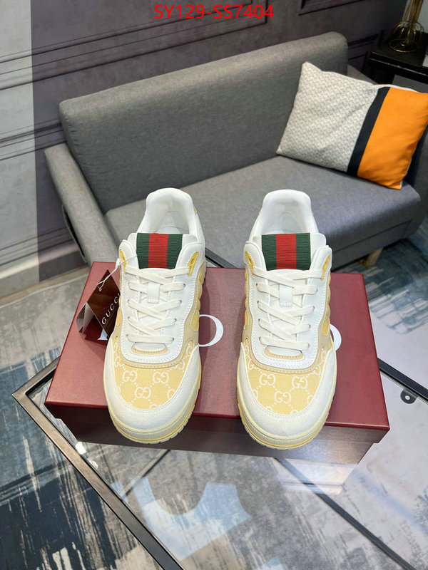 Men Shoes-Gucci what's the best to buy replica ID: SS7404 $: 129USD