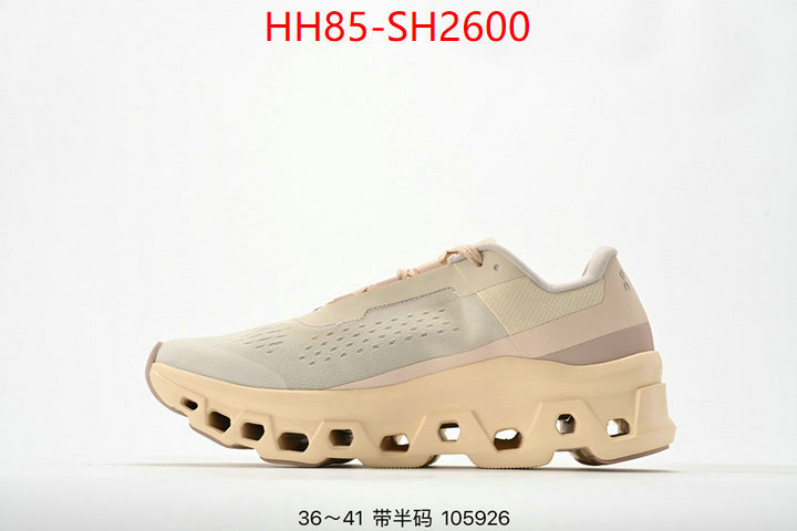 Men Shoes-On Running Cloudsurfer designer wholesale replica ID: SH2600 $: 85USD