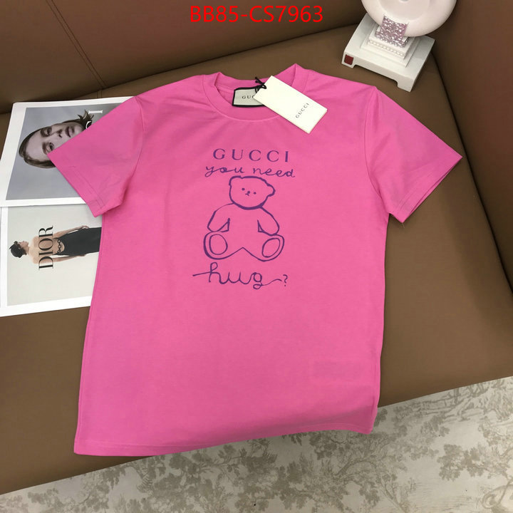 Clothing-Gucci high quality 1:1 replica ID: CS7963 $: 85USD