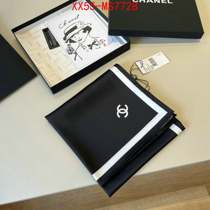 Scarf-Chanel high quality happy copy ID: MS7728 $: 55USD
