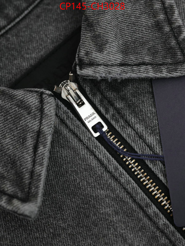 Clothing-Prada buy cheap replica ID: CH3028 $: 145USD