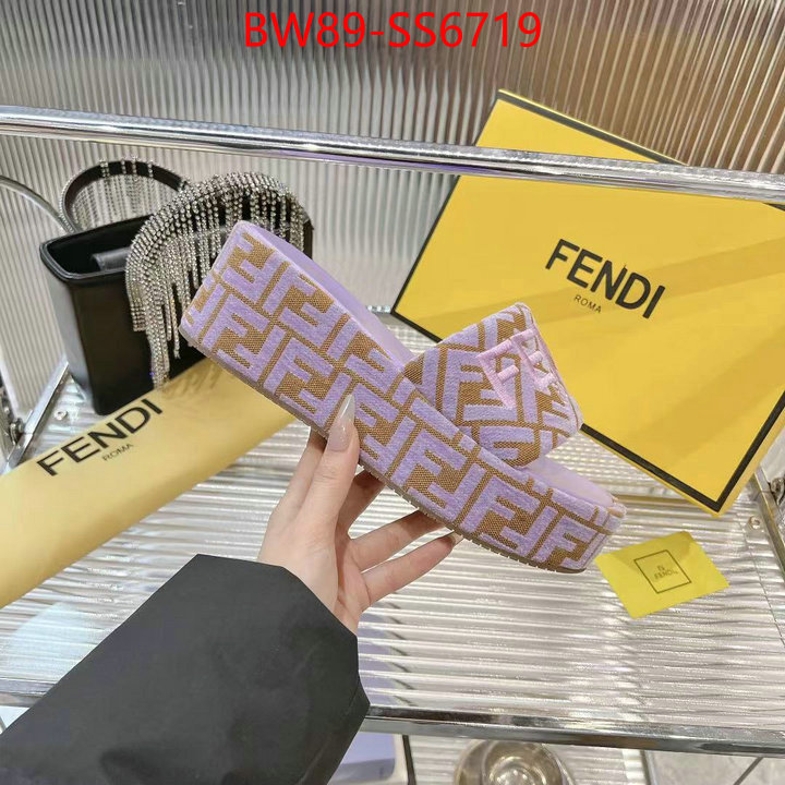 Women Shoes-Fendi outlet 1:1 replica ID: SS6719 $: 89USD