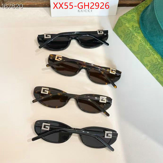 Glasses-Gucci top perfect fake ID: GH2926 $: 55USD
