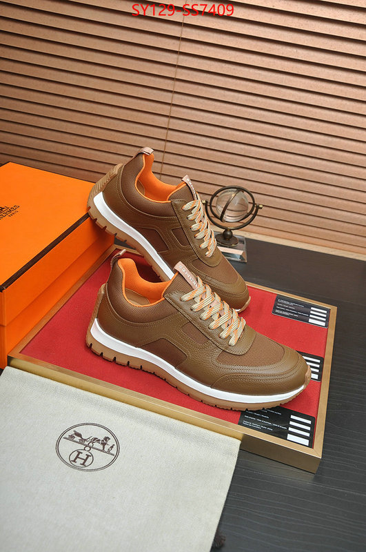 Men Shoes-Hermes fake cheap best online ID: SS7409 $: 129USD