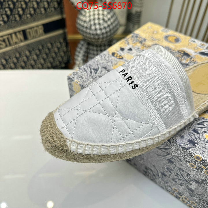 Women Shoes-Dior replica 1:1 ID: SS6870 $: 79USD