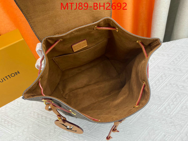 LV Bags(4A)-Backpack- the best affordable ID: BH2692 $: 89USD,