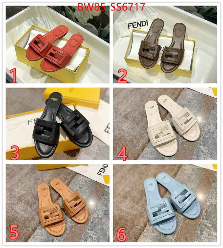 Women Shoes-Fendi high quality 1:1 replica ID: SS6717 $: 85USD