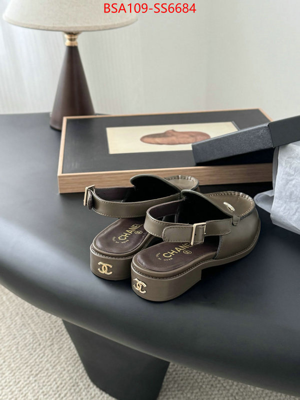 Women Shoes-Chanel outlet 1:1 replica ID: SS6684 $: 109USD