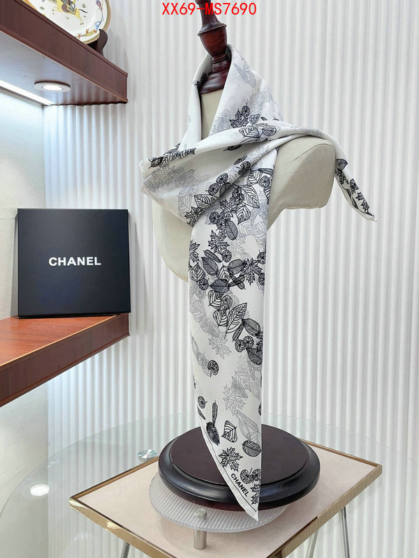 Scarf-Chanel high quality replica ID: MS7690 $: 69USD