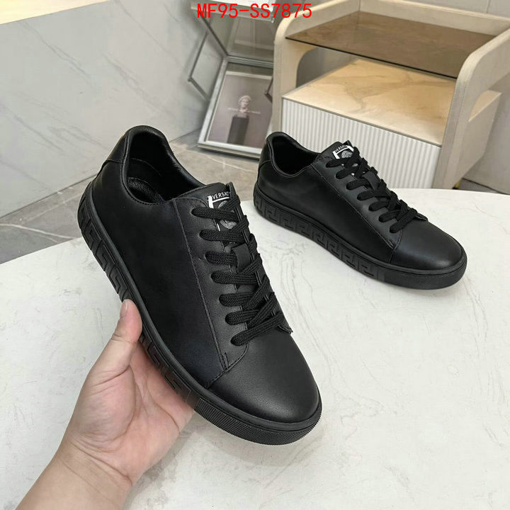 Men Shoes-Versace perfect quality designer replica ID: SS7875 $: 95USD