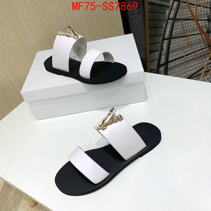Women Shoes-Versace shop cheap high quality 1:1 replica ID: SS7869 $: 75USD