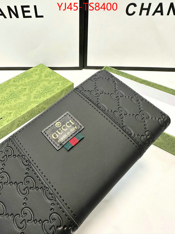 Gucci Bags(4A)-Wallet- shop cheap high quality 1:1 replica ID: TS8400 $: 45USD,