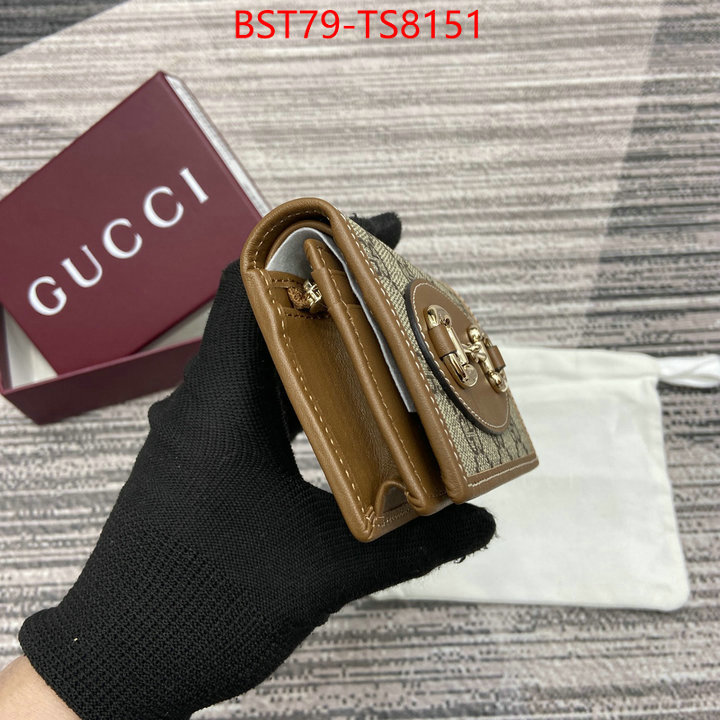 Gucci Bags(TOP)-Wallet- we curate the best ID: TS8151 $: 79USD,