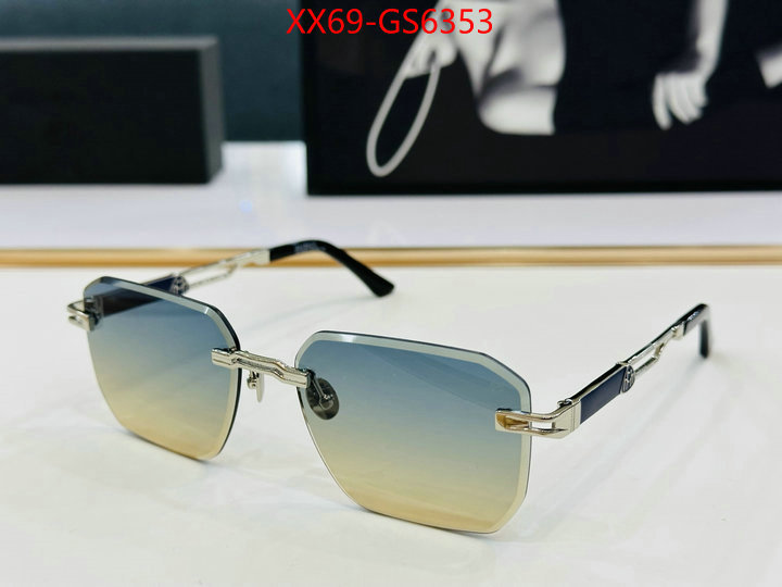 Glasses-Maybach fake aaaaa ID: GS6353 $: 69USD