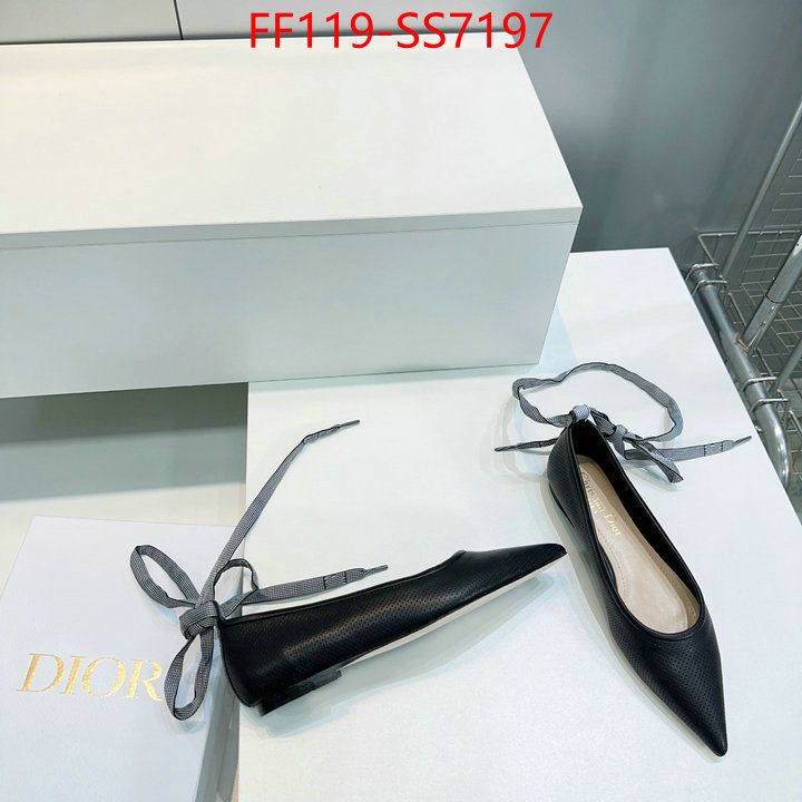 Women Shoes-Dior shop cheap high quality 1:1 replica ID: SS7197 $: 119USD