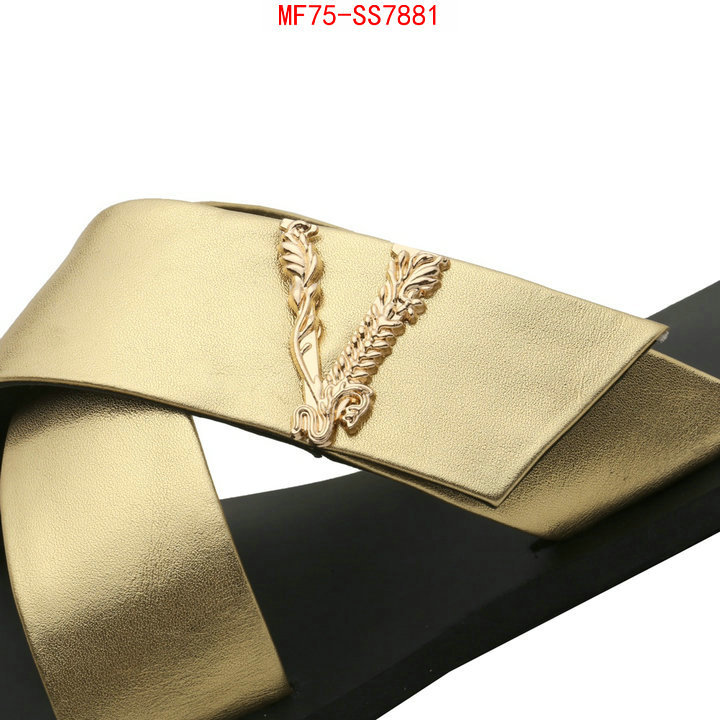 Women Shoes-Versace wholesale sale ID: SS7881 $: 75USD