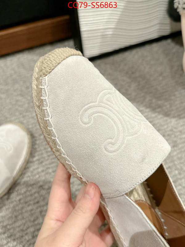 Women Shoes-CELINE luxury cheap replica ID: SS6863 $: 79USD