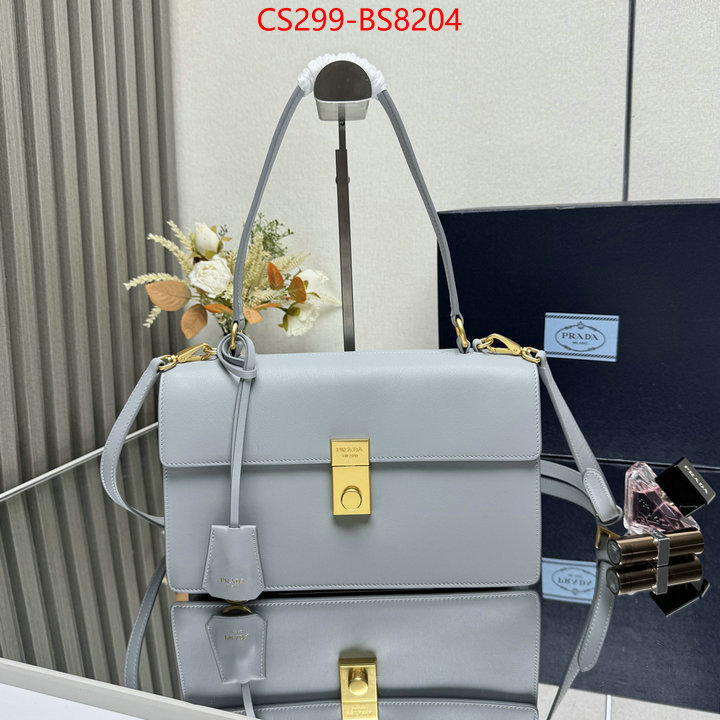 Prada Bags(TOP)-Handbag- where should i buy to receive ID: BS8204 $: 299USD,