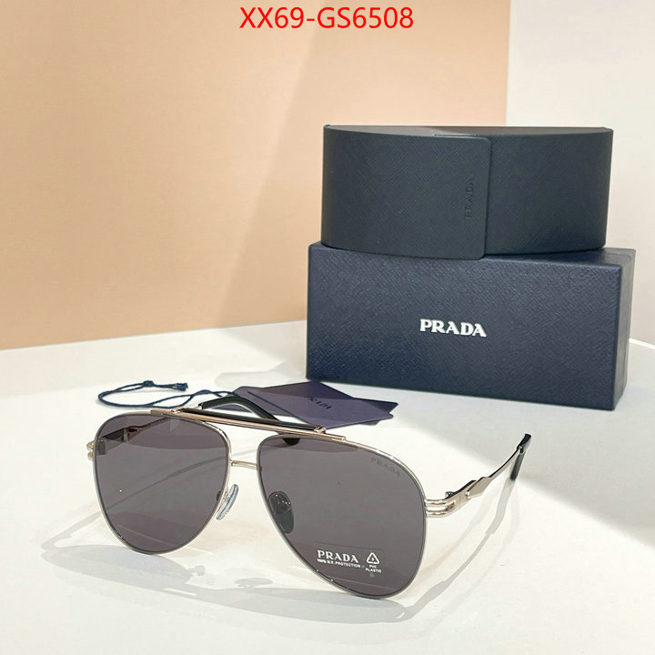 Glasses-Prada 1:1 replica wholesale ID: GS6508 $: 69USD