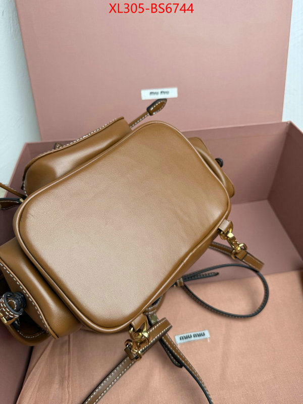 Miu Miu Bags(TOP)-Backpack- sell high quality ID: BS6744 $: 305USD,
