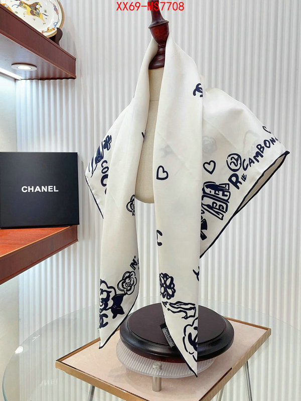 Scarf-Chanel what's the best place to buy replica ID: MS7708 $: 69USD