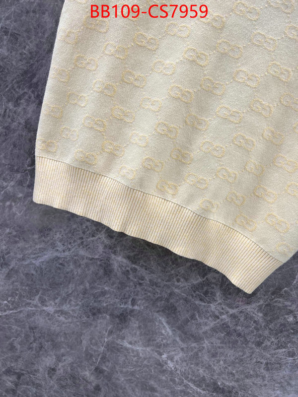 Clothing-Gucci where to find the best replicas ID: CS7959 $: 109USD