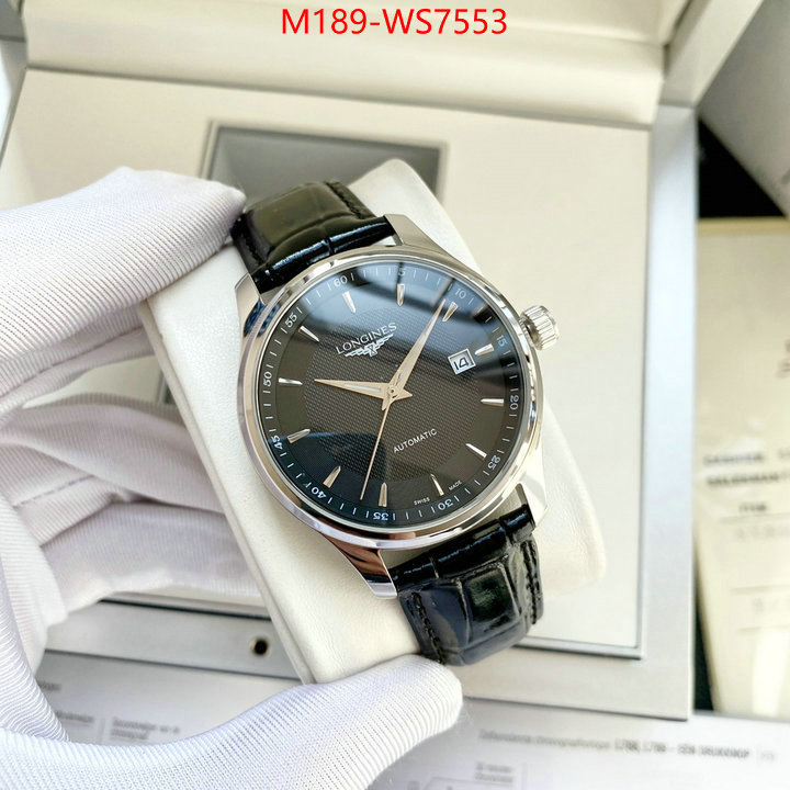 Watch(4A)-Longines 7 star replica ID: WS7553 $: 189USD