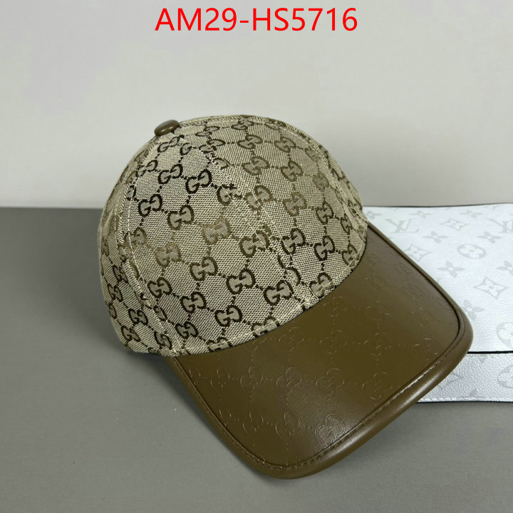 Cap(Hat)-Gucci best capucines replica ID: HS5716 $: 29USD
