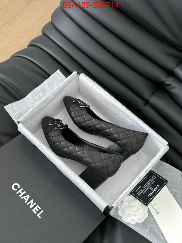 Women Shoes-Chanel replica how can you ID: SS6714 $: 109USD