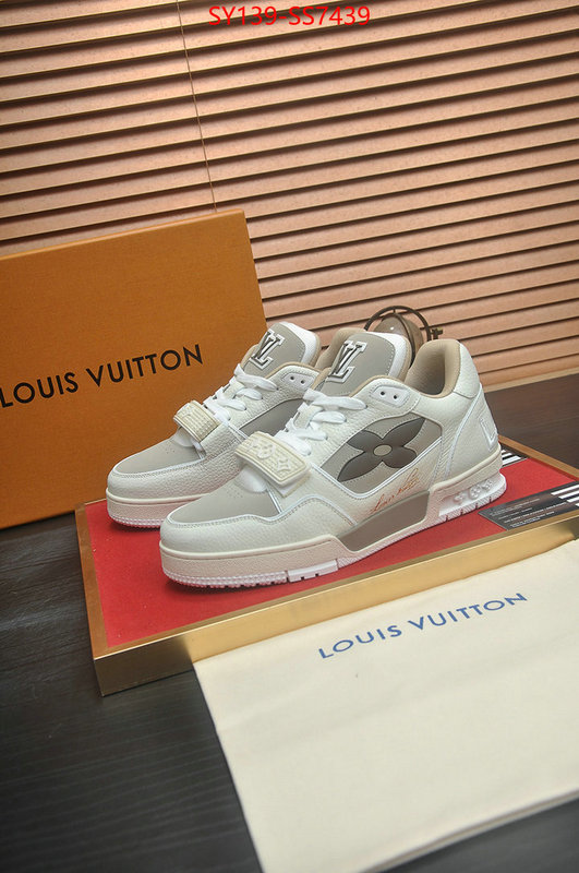 Men Shoes-LV fake high quality ID: SS7439 $: 139USD