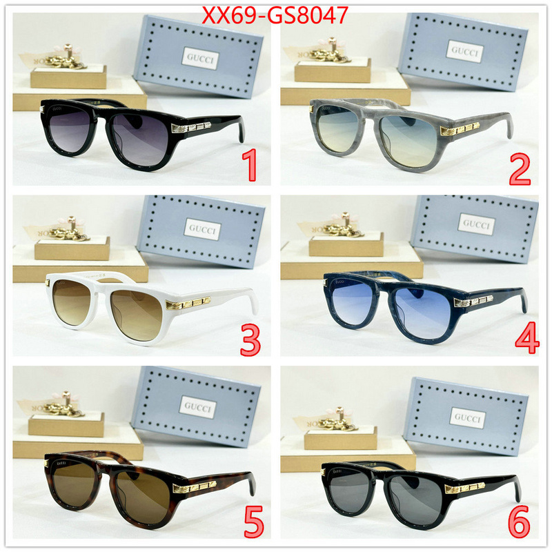 Glasses-Gucci online from china ID: GS8047 $: 69USD